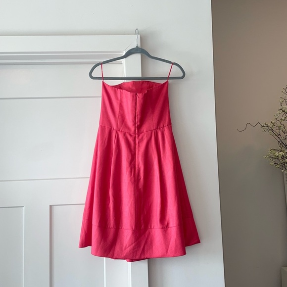 Trina Turk Pink Strapless A-Line Dress - Women’s Size 6 - Picture 8 of 11